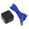 HAYEAR 8MP Сенсор 4K USB Промышленная Камера с Цифровым Окулярным Микроскопом и Серым 1/1.8" (Черный Выбираемый) (черный)
