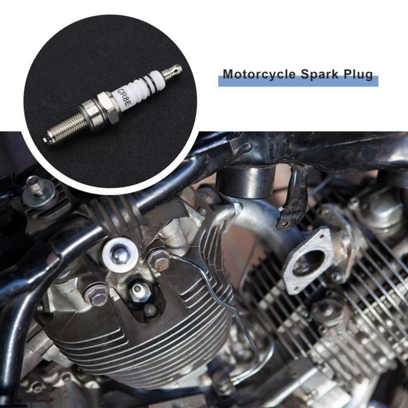 3 шт. Свечи зажигания CR8E Для багги внедорожного карта мопеда скутера мотоцикла Совместимо с Suzuki Yamaha