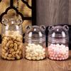 Guazi Nut Storage Box Cartoon Bear Storage Bottle Candy Food Can Snack Acrylic Can Cute Sealed Can Biscuit Can Dessert Storage