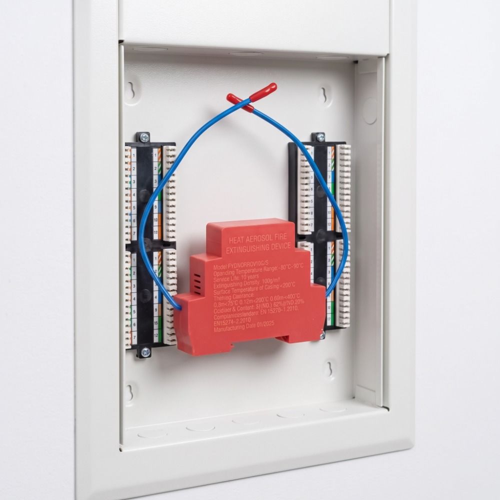 Self-Activating Aerosol Fire Extinguisher Hot Aerosol Extinguishing Sticker Device Computer Rooms