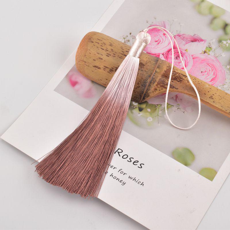 13 см градиентный цветной шнурок-кисточка для самостоятельного изготовления аксессуаров для одежды и закладок