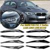 For BMW F20 F21 1 Series 118i 120d 120i M135i Pre-Lci Evil Headlight Eyebrows Eyelid ABS Gloss Black/Carbon Look 3D Stickers