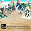 Microfiber Beach Towel Lightweight Super Soft Double-Sided Printing Sand-Free Bath Towel Thin Large Fast Dry Absorbent Towel for Travel Pool