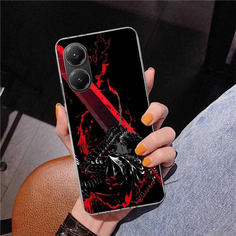 G-Guts B-Berserks Anime Phone Case For Xiaomi Poco X7 X6 X5 Pro F7 Ultra Redmi 15C 15 13C 13 12C 12 10 10A 10C 9 9A 9C 9T Cover