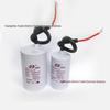CBB60 450V 8UF Start Capacitor with Leads for Washing Machine and Water Pump, 35x60mm Film Capacitor