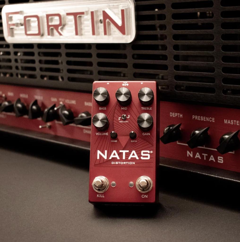 Fortin Amplifaction Distortion Pedal NATAS PRE-AMP/DISTORTION