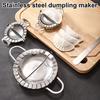 Stainless Steel Dumpling Maker Ravioli Pie Press Rustproof Kitchen Gadget for Fast