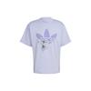 Adidas Originals Disney Stitch Cartoon Print Short Sleeve T-Shirt Unisex Tops Light-Purple HT3941