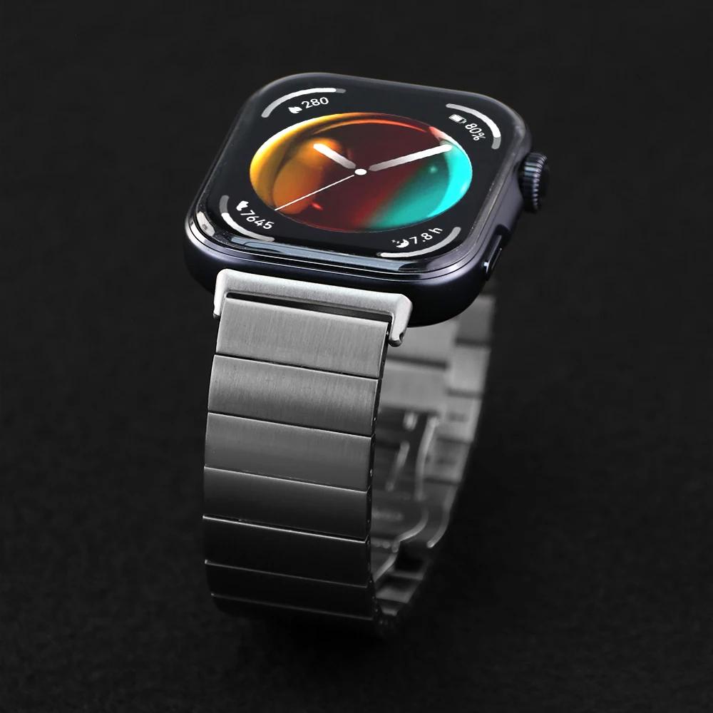 Нержавеющая сталь Ремешок для Huawei Watch Fit 3 4 4Pro Ремешок Мужской Петля Браслет Huawei Fit 4 Pro 3 Бабочка Пряжка Браслет на запястье