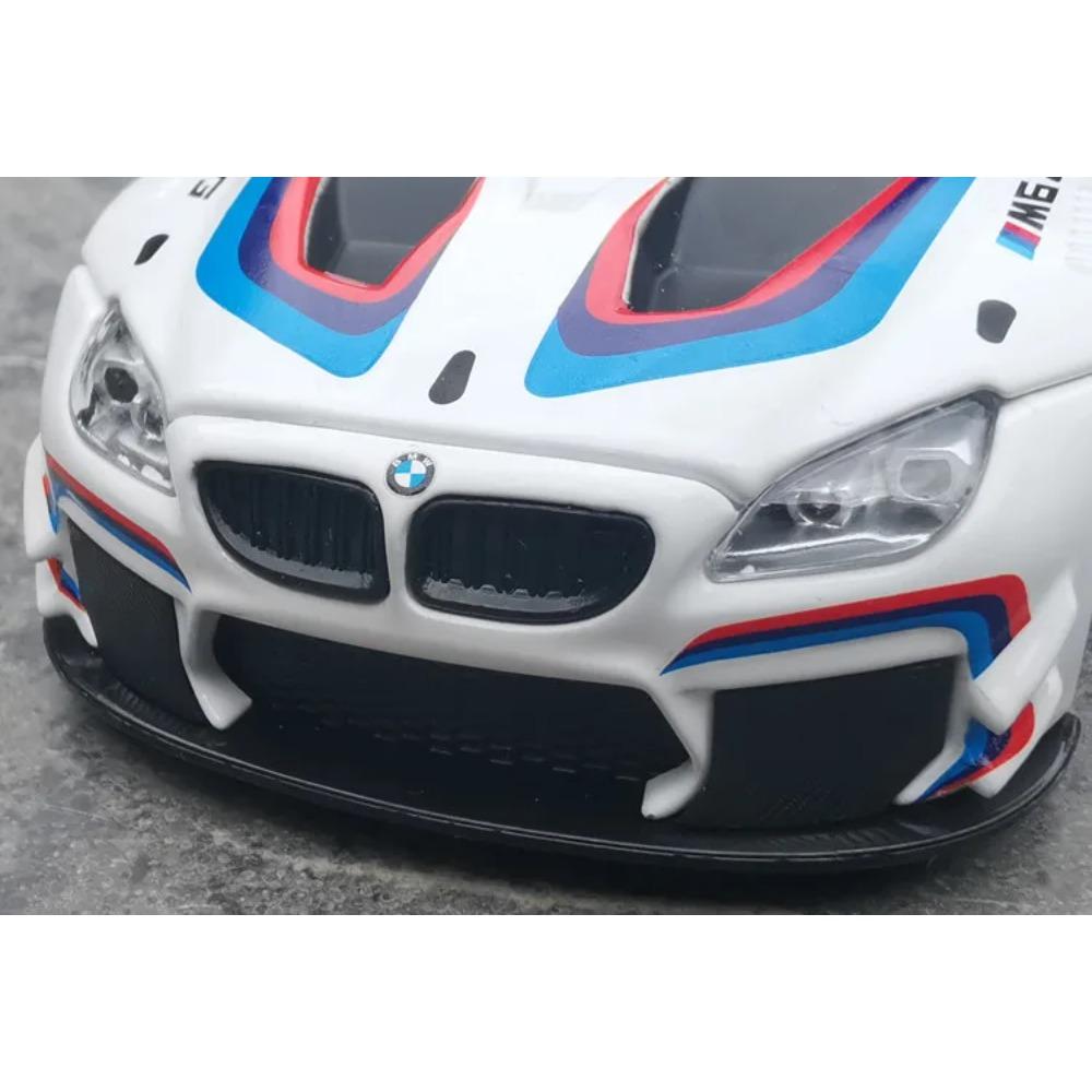 1/32 BMW M6 GT3 Раллийный Автомобиль Сплав Модель Автомобиля Игрушка Литье под Давлением Звук и Свет Автомобильные Игрушки для Детей Транспортное Средство