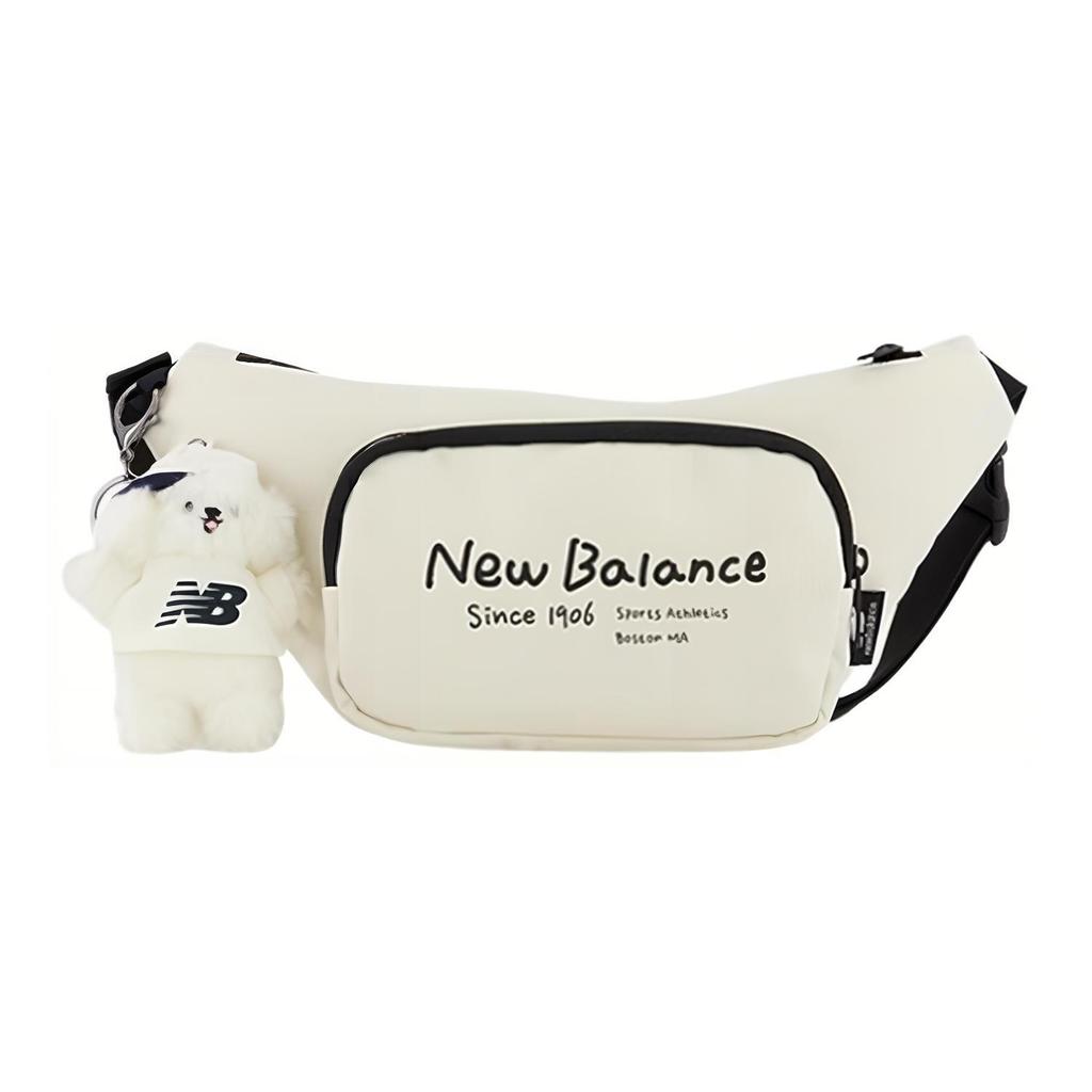 New New Balance Fabric Fanny Pack Regular Unisex White LAB42409CIC