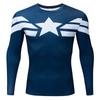 Mens Training Compression Shirt Long Sleeve Running Sportswear Outdoor Sports Menswear