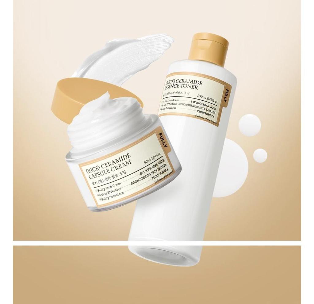Fully Rice Ceramide Capsule Cream 90ml - Deep Moisture Barrier Care