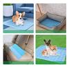 Keep Cooling Summer Car Sofa Water Absorption Pet Cooling Mat Cat Sleeping Pad Dog Bed Ice Silk