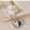 Vivid Crystal Fish Pendant Long Necklace for Women Simple Girl Jewelry