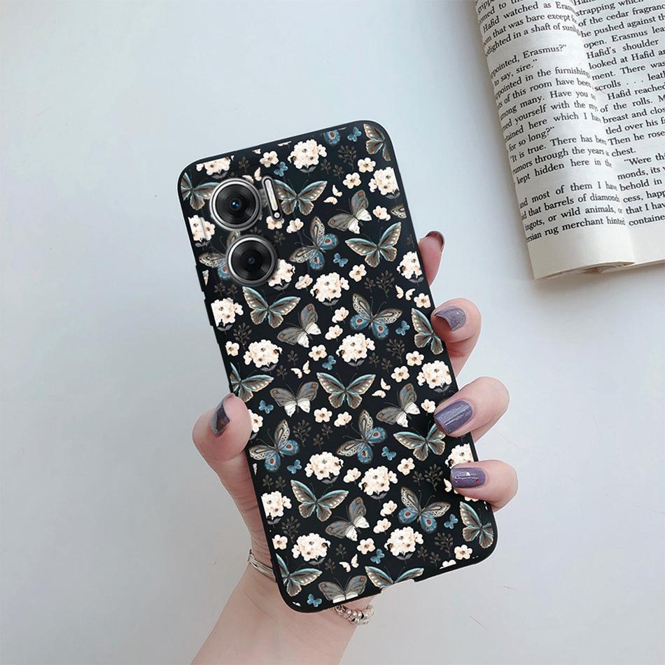 Чехол для Xiaomi Redmi Note 11e 2022 Чехол Крутой Мужской Черный Дракон Мягкий Силикон ТПУ Чехлы для Телефона для Redmi Note 11E 5G Чехлы Fundas