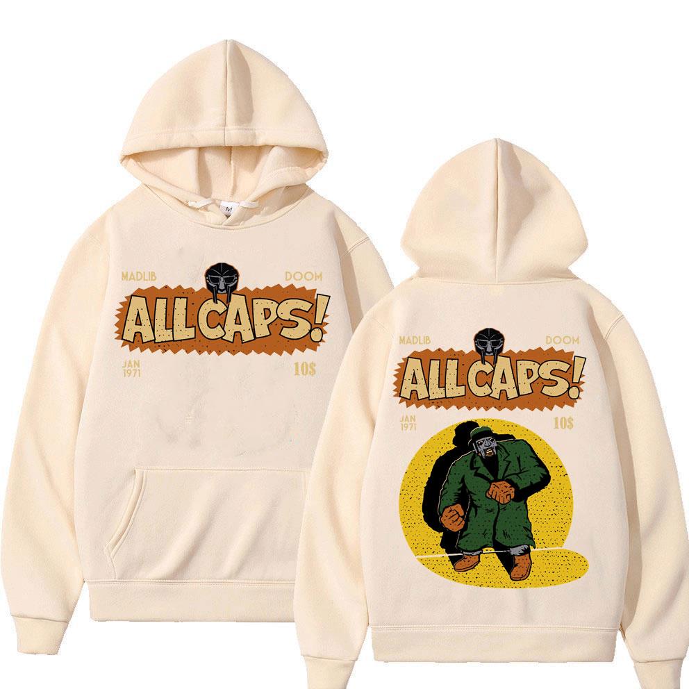 Madlib Doom толстовки с двусторонним принтом Singer Madvillain Mf Doom удивительная толстовка унисекс женская толстовка в стиле хип-хоп уличная одежда унисекс