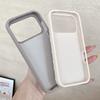 For iPhone 17 Pro Max Case Suction Cup Silicone Phone Cover with Fabric Lining