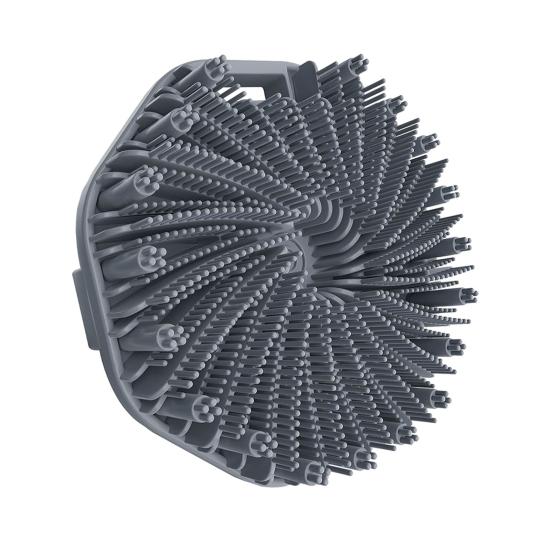 Силиконовая щетка для ванны, отшелушивающая щетка для чувствительной кожи, с массажными колоннами, противоскользящая