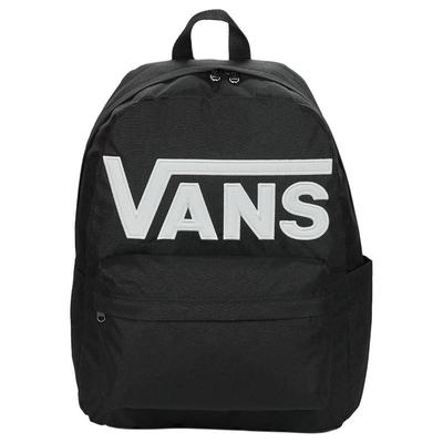 Полиэстеровый рюкзак обычный унисекс черный Vans VN000H4ZBLK1