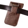Luxury Leather Belt Clip Phone Case Men Waist Bag Holder For iPhone 16 15 14 13 Pro Max Samsung S24 S23 S22 Plus A55 Redmi Note 12 9 Holster Pouch AVE
