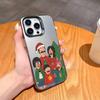 Мультяшный чехол для телефона Bobs Burgers для iPhone17 16 15 14 13 12 Pro Max Серый Черный Матовый Лазерный Металлик Аврора Funda