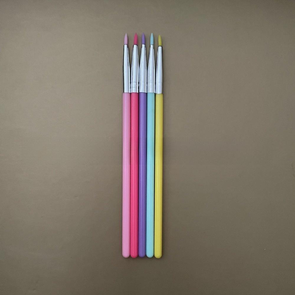 Silicone Concealer Brush Multifunctional Eye Shadow Brush New Nail Art Brush For Nail Painting