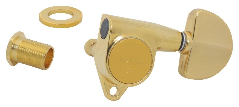 GOTOH Электрогитара 20 Золотых Колковых Механизмов, Пуговицы, 3+3, (05182GX) SG301-20-3+3-GG