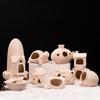 Ceramic Aquarium Shrimp Hideaway Multi-style Decorative Fish Hiding Shelter Creativity Multifunctional
