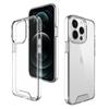 For iPhone 11 12 Mini 13 14 Pro Max 6 7 8 Plus X Xs Max Xr Space Transparent Cover Bumper High Hardness Acrylic Clear Phone Case