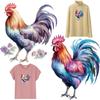Наклейки с изображением петуха, термонаклейки, наклейки на футболки, толстовки, термоперенос, самодельные наклейки на одежду, Parches, Ropa, термонаклейка на одежду