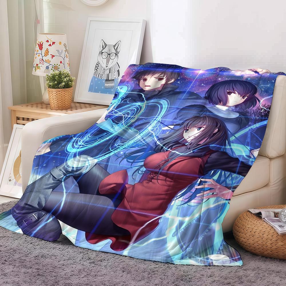 Game Witch on the Holy Night Blanket Warm Soft Suitable For Bedroom Sofa Bed Living Room Office Travel Camping Gifts