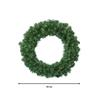 Couronne de Noël - EMINZA - Uner-Aka - Vert - Diamètre 50 cm - Décoration intérieure