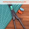 Proportional Divider Scale Artist Drawing Tool Multifunctional Compass Ruler Adjustable Caliper for Artists Architects