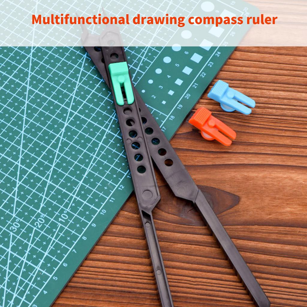 Proportional Divider Scale Artist Drawing Tool Multifunctional Compass Ruler Adjustable Caliper for Artists Architects