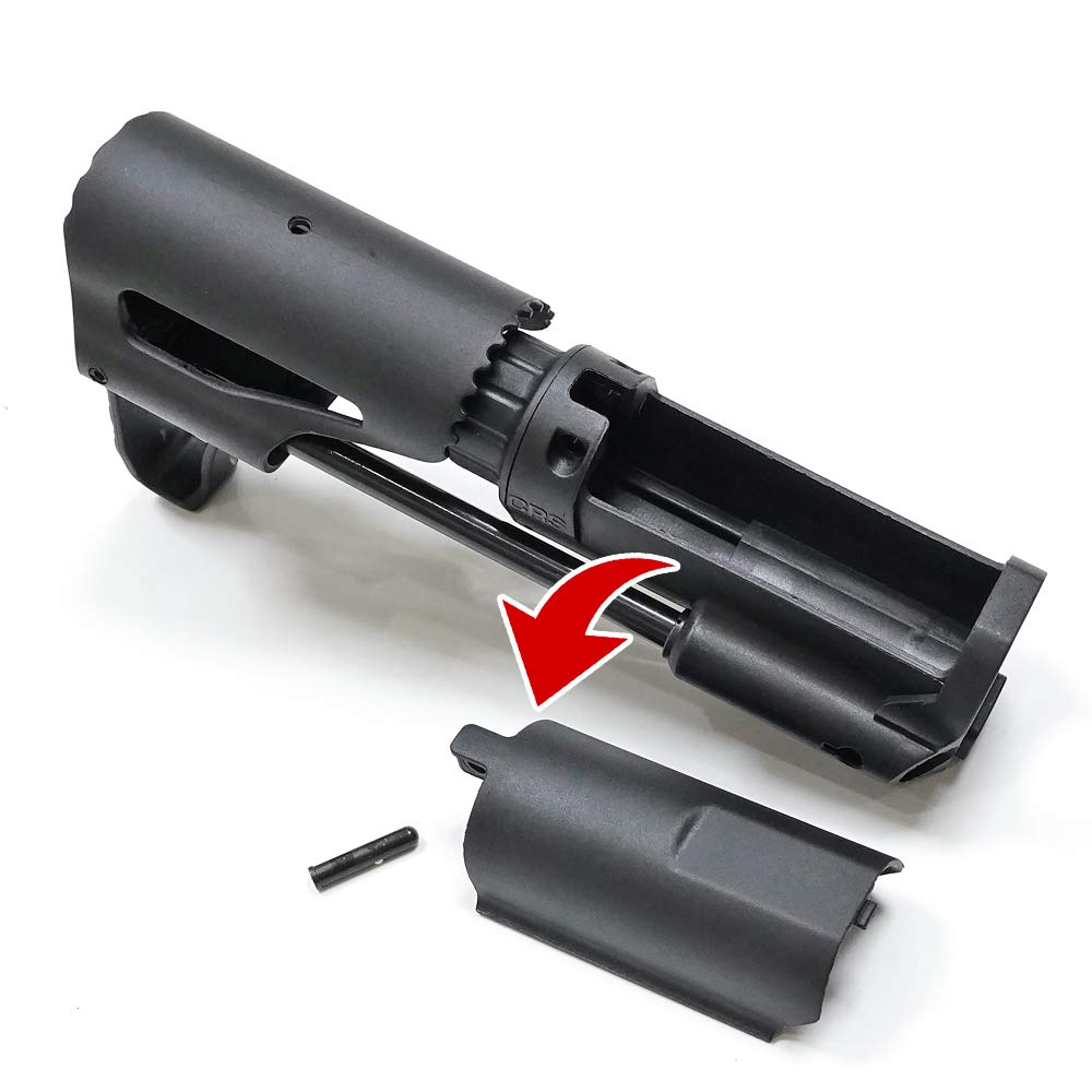 Ryohin Buhin Токио Маруи Стандартный AEG M4 Совместимый APS PDW CRS Приклад - Выдвижной Приклад Стрингерный Баллонный Приклад/BK Черный