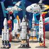 130Pcs Space Shuttle Rocket Building Blocks Toys for Kids Educational Toy Gift for Boys Girls