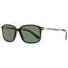 Persol Unisex Rectangular Sunglasses Po3246s 95 31 Black Gunmetal 53mm 95 31