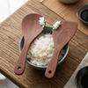 2 Pcs Long Handle Rice Paddle Smooth Burr-free Kitchen Scoop Cooking Spatula  Meal Serving