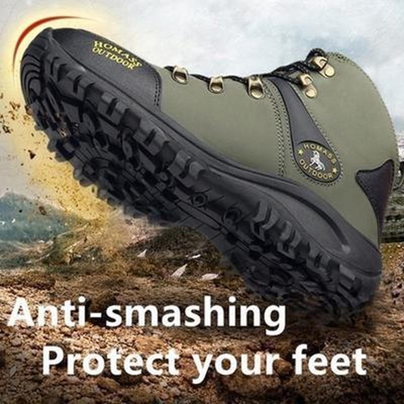 Мужские теплые водонепроницаемые ботинки