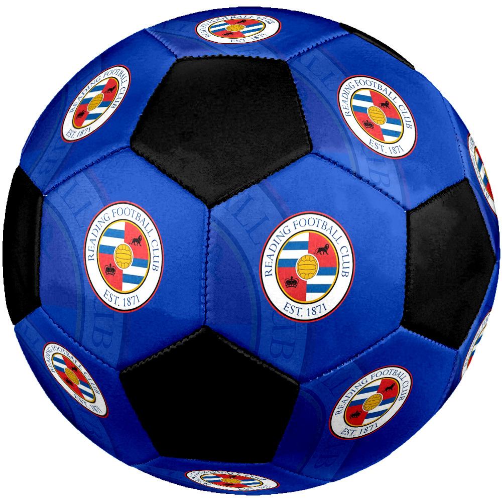 Reading FC Soccer Ball Colorful All Ages Machine Stitched PVC Competition Ready Durable High-Bounce.SIZE5