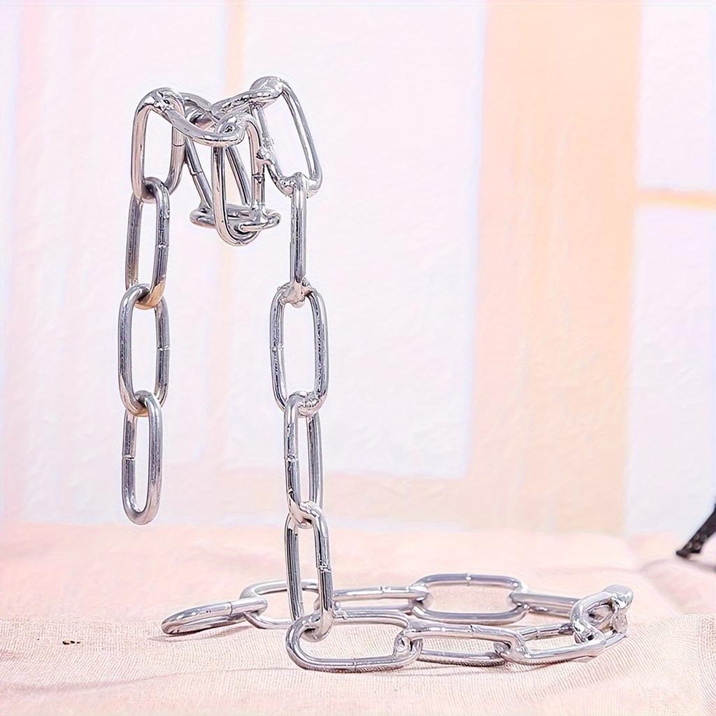 Железная цепь держатель для винной бутылки, Декоративная подвесная винная стойка, Оригинальная подвесная подставка для бутылки, Современный аксессуар для домашнего декора