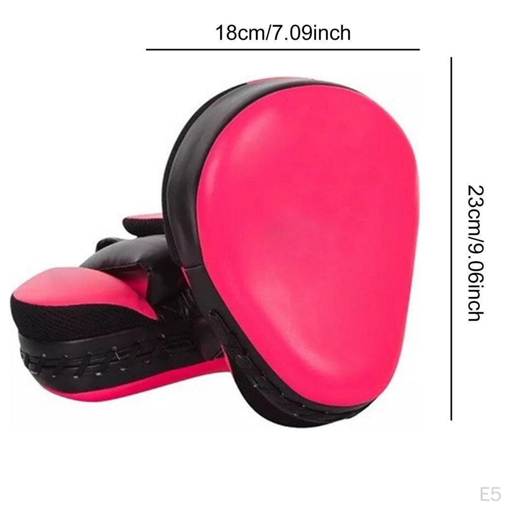 1 Pair Boxing Hand Target Punching Mitts for Training and Sparring
