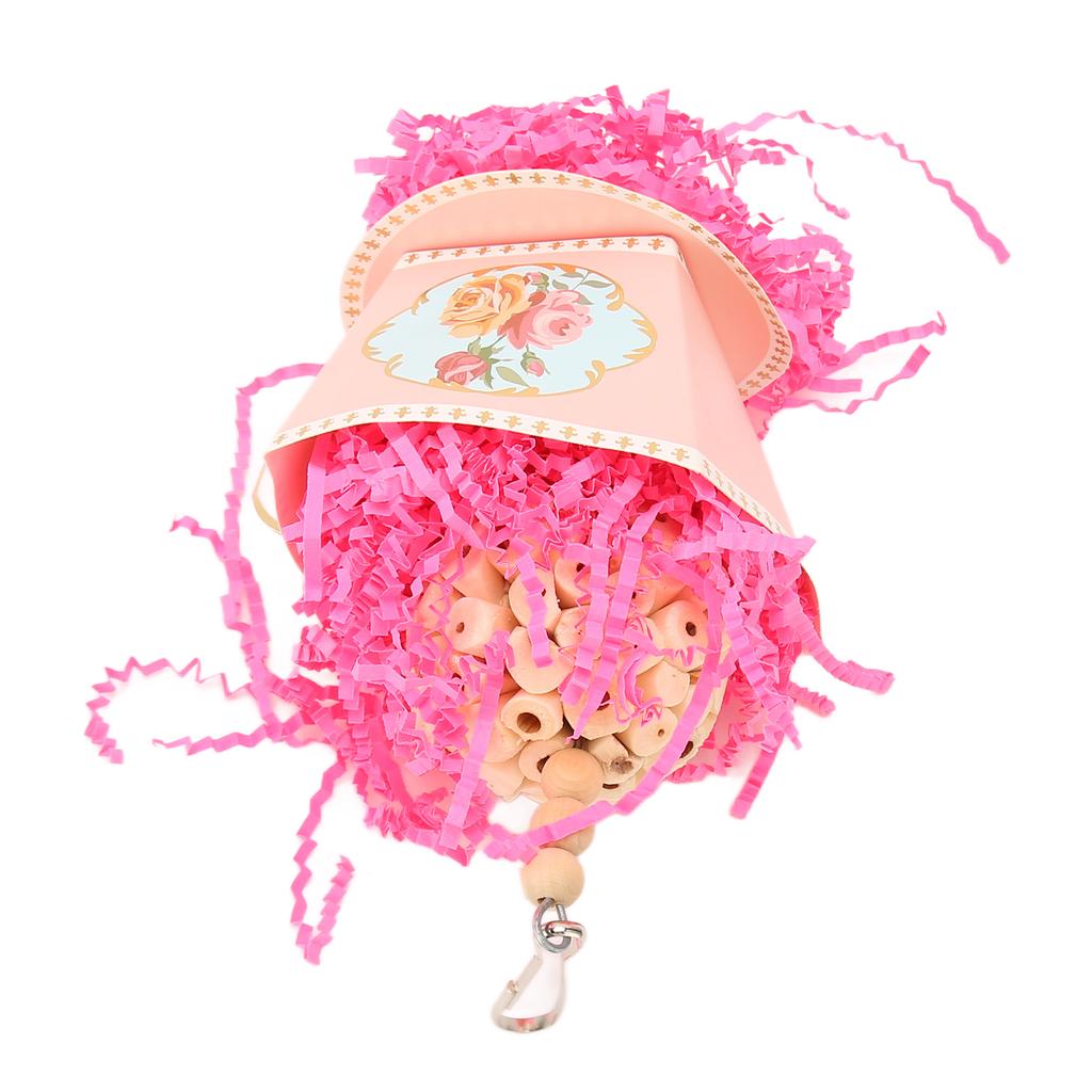 Parrot Foraging Shredding Toy for Bird Cage Bird Foraging Hanging Toys for Parakeets Cockatiels