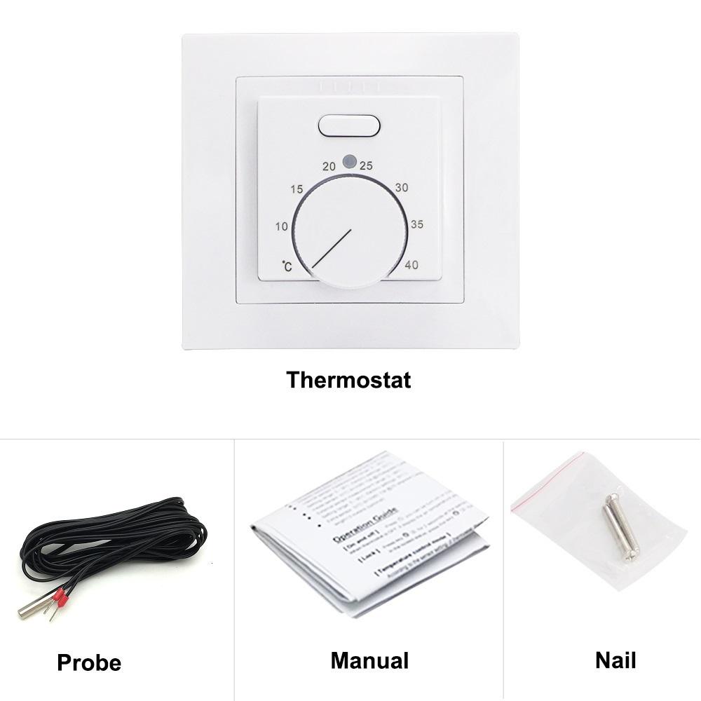 MINCO HEAT Электрический MK05 Комнатный Термостат 220В 16А Контроллер Температуры для Системы Теплого Пола