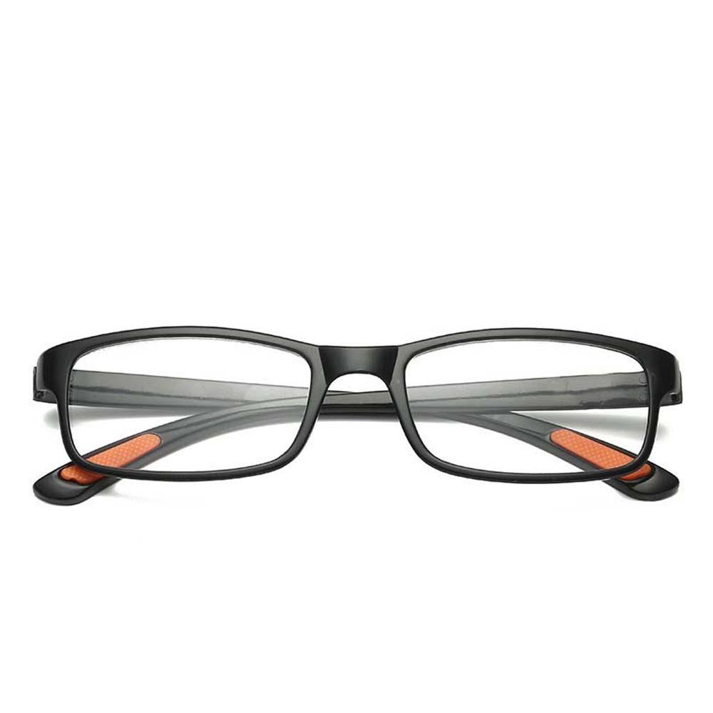 Retro Unisex Presbyopic Glasses Elastic Black TR90 Eyewear New Elderly Reading Glasses Watch Movie