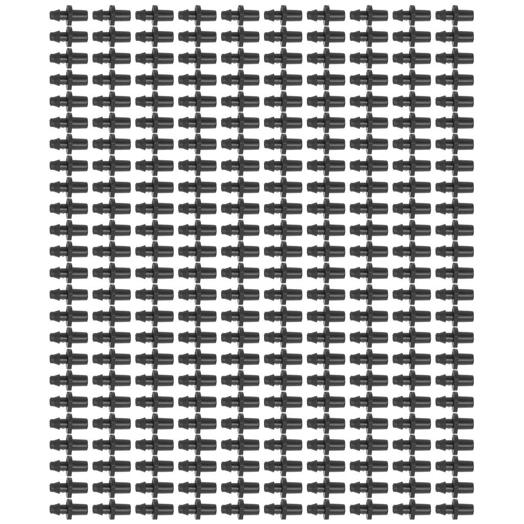 200 шт./компл. колючая соединительная муфта для капельного орошения, соединительные детали для садового полива, для трубки 4/7 мм