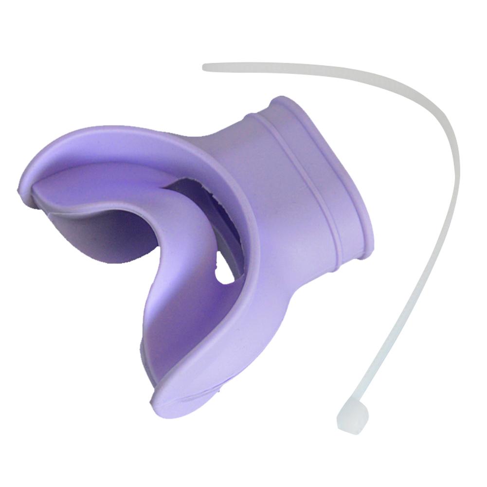 Silicone Scuba Diving Snorkel Regulator Mouthpiece Cover Octopus Holder Retainer Tongue Diving Mouthpiece Scuba Accessories