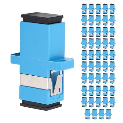 50 шт. волоконно-оптический адаптер SC UPC Simplex одномодовый соединитель инструмент для подключения к Интернету