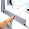 Self-Adhesive Window & Door Weatherproof Seal Strip - Windproof, Dustproof, Rainproof, Noise Reducing Durable Plastic Door & Window Insulation Tape